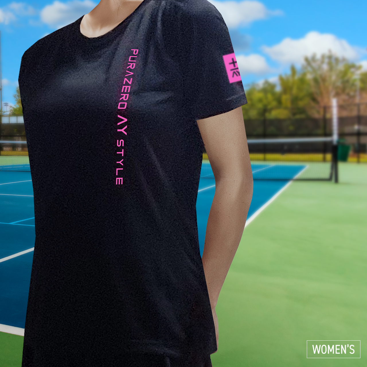 VERTICAL LOGO DEODORANT DRY SHIRT