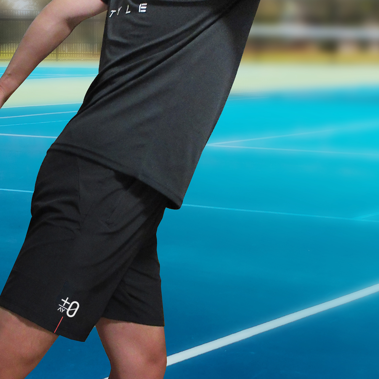 +0AY STYLE BASIC GAME HALF PANTS